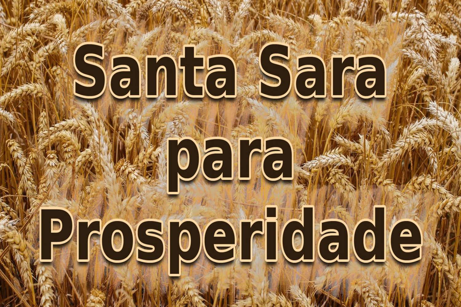 Santa Sara para Prosperidade