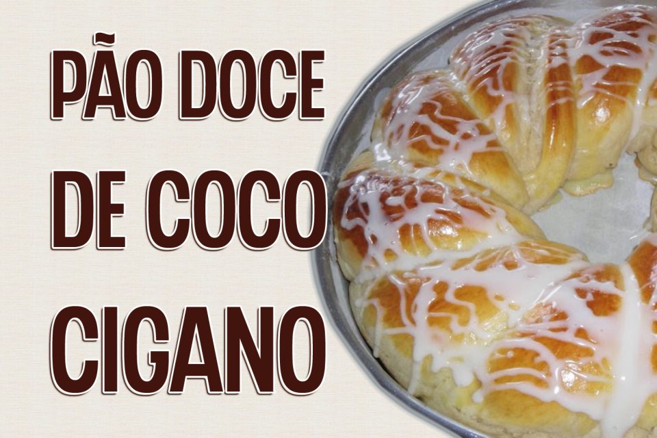 Pão Doce de Coco Cigano