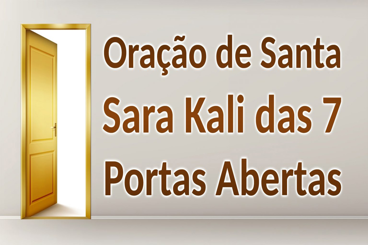 Oração de Santa Sara Kali das 7 Portas Abertas