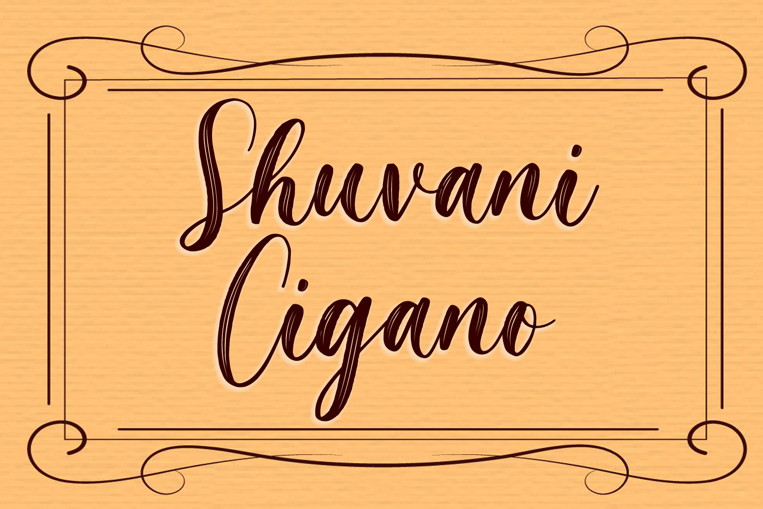 Shuvani Cigano